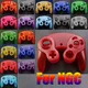 JCD 1pcs For NGC Gamecube Controller Housing Cover Shell Handle Case Replacement Parts Games Handle