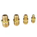 Brass Air Conditioner Coupling Forged SAE 1/4 3/8 1/2 3/4 fit UNF Thread Straight Reducing Flare