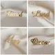 1pcs Custom Wedding Place Cards Personalized Name Place name settings Guest name tags party