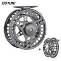 Goture 3/4 5/6 7/8 9/10 WT Fly Fishing Reels CNC-machined Large Arbor Fly Reel 2+1BB 1:1 For Trout