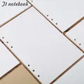 Raccoglitore ad anelli di alta qualità Notebook A5 Personal A6 A7 Inserto ricariche 6 fori Diario a spirale a fogli sciolti Planner Nucleo interno Carta da 100 g