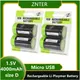 100% ZNTER 1.5V 4000mAh Size D Battery Micro USB Rechargeable Batteries D Lipo LR20 Battery For RC