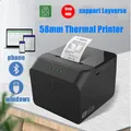 Support Loyverse 58mm desktop Bluetooth USB Bill Receipt Thermal Printer for Restaurant Coffee