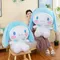 Simpatico cuscino Cinnamoroll, giocattoli di peluche, bambole, morbidi peluche, bambola di cane di pezza, regalo di compleanno per bambini