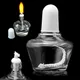 150ml Alcohol Burner Lamp Burning Glass Lab Equipment Heating Glassware Durable