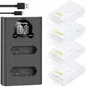 NEW 1850mah For Nikon EN EL23 EN-EL23 Battery + Dual Charger for Compatible with Nikon Coolpix P600