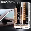 SEAMETAL 100ml Car Chrome Plate Retreading Agent Car Logo Rust Removal Spray Cleaner Chrome