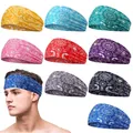 1pc Sports Sweatband Headband Men Women Quick Dry Breathable Outdoor Sports Headbands Yoga Hair Band