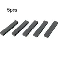 5 Pcs Bit Holder Screwdriver Bit Holder 10 Hole Black Plastic Storage Organize For Screwdriver Drill