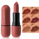 Lip Glaze 6 Colors Moisture Lipstick Waterproof Non-stick Cup Lipstick 1pcs Velvet Matte Lipstick