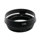 For FUJIFILM X100 X100S X100T X100F Metal Lens Hood with 49mm Adapter Ring Replacement for original