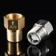 1/2" Male Female Check Valve Thread Brass Stainless Steel One Way Non-Return Toilet Water Tank Heat