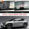 8 pz/set per Toyota BZ4X 2022 2023 pali per pilastri per porte e finestre Trim moulding Cover Kit