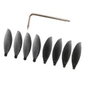 4 Pairs Upgrade Propellers For Parrot ANAFI Drone Helicopter Black