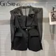 Yuerwang Women Blazer Single Button Elegant Mesh Stitching Shoulder Sunscreen Ladies Blazer Coat