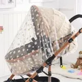 Universal Pram Net Baby Sunshade Mosquito Net Baby Stroller Mosquito Curtain Pushchair Daisy Pattern