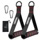 D-Ring Metal Gym Handles Grip Workout Heavy Duty Cable Machine Handle with Hook for Home Resistance