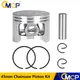 CMCP 1 Set 5200 52CC Chainsaw Piston Ring Pin Kit 45mm Chainsaw Piston Set Chainsaw Piston Kit