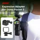 ABS Expansion Frame Adapter Mount Tripod for DJI OSMO Pocket 3 Can Used with Backpack Clip Bicycle