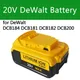 18V Battery Tools 6.0Ah DCB200 DCB184 DCB181 Replacement Li-ion Battery for DeWalt MAX XR power tool