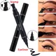 Dual-ended Eyeliner & Stamp WaterProof Fast Dry Liquid Eyeliner Easy-to-use Precise Application