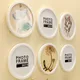 5 Inch 6 Inch 8 Inch 10 Inch Round Photo Frame Holder Photo Wall Painting Home Decorative Hanging