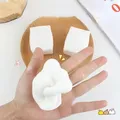 3D Tofu Decompression Fidget Toys Cute Soft Cube Mochi Squishy Toys Make Me Relaxed Toys Japanese