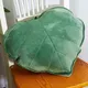 3D Leaf Throw Pillow Decorative Plant Pillow Soft Plush Leaf Shaped Cushion Novelty Plush Backrest