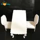 Dollhouse Miniature Table Furniture Stool Chair for Dolls House Decor Kids Pretend Play Kitchen