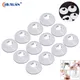 5Pcs Radiator Pipe Collars Shower Faucet Angle Valve Pipe Decorative Cover Snap-on Plastic Rings