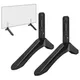 2pcs Universal TV Stand Base Mount For 32-65 Inch Samsung Vizio Sony LCD TV Not for LG TV Black