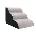 Pet Dog Steps Stairs 3-Steps Sponge Slope Staircase Dog Bed Stairs With Flannel Cover Anti-slip Dog