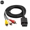 New For N64 SNES Gamecube 6FT RCA AV TV Audio Video Stereo Cable Cord Durable Connector For Nintend