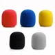 Wireless Handheld Microphone Cover Colorful Windproof Anti-Saliva and Washable Sponge Foam Cover for