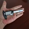0-70mm Electronic Digital Caliper Carbon Fibre Vernier Calipers Plastic Gauge Micrometer Ruler