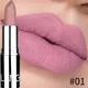 Silver Matte Lipstick Nude Velvet Waterproof Long Lasting Non-stick Cup Lip Stick Sexy Red Pink Velvet Lipsticks Makeup Cosmetic