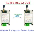 Ricetrasmettitore di rete Master-slave RS485/RS232/USB Ripetitore wireless FSK GFSK 433M 868M Uhf FR Scheda modulo RT4AE01