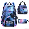 Lilo And Stitch zaino High School Girls Boys School Bags For Teenage Simple Multi tasche Kawaii