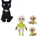 Black Cat Stuffed Animals Soft Doll The Baby In Yellow Horror Game Plush Toys For Kids Toy Boys