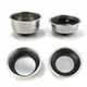 304 Stainless Steel Coffee Filter Basket 1/ 2 Cup Portafilter Espresso Coffee Machine Bottomless