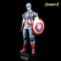 Marvel Comics Series 1/6 Captain America 12 "avengers 4 Cloth Can Do Model Display Toy Soldier Gifts