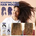 30ml Hair Volumizing Cream Fluffy Sculpting Curly Hair Mousse Long Lasting Styling Curly Hair