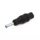 Right Angle Connector 5.5*2.1mm To 4.5*3.0mm DC Power Charger For HP Dell Blue Tips Copper Core