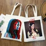 Lana Del Rey Singer Fans Women Canvas Shoulder Bag Canvas Tote Eco Just for Life Shopping Bag Canvas