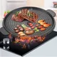 3 Shape 32cm Korean Maifan Stone Grill Pan Non-stick Portable Household Outdoor BBQ Plate Smokeless