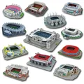 3D Football Field Paper Puzzle DIY Puzzle Football Field Model Building Stadium Assembly Toys