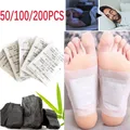 50/100/200PCS Deep Detoxification Cleansing Foot Pads Remove Toxins Nature Ingredients Foot