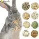 Pet Chewing Toy Natural Rattan Ball Interactive Toys Rabbit Chew Toys for Guinea Pig Chinchilla