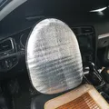 New 44*50cm High Quality Car Steering Wheel Sunshade Double Thick Foil Anti Heat Sun-proof Parasol