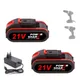 21V Cordless Impact Drill Battery Power Battery Replace 48VF 36VF 88VF Replacement High-capacity